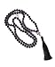 Premium Obsidian Mala Beads Necklace - 108 Mala Beads 8mm - Japa Mala Beads - Mala Beads for Women - Tibetan Mala Beads - Meditation Necklace - Obsidian Necklace - Mala Beads for Men - Mala Necklace