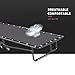 Mecor 75 by 31-inch Folding Metal Guest Bed with Luxurious Memory Foam Mattress ,Twin
