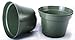 12 NEW 10 Inch Standard Plastic Nursery Pots ~ Pots ARE 10 Inch Round At the Top and 7.3 Inch Deep.
