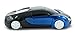 Wall Climbing Blue  Inferno RC Toy Transforming Robot Remote Control (27 MHz) Sports Car Wall Climber with One Button Transformation and 360 Speed Drifting, Gravity Defying 1:24 Scale (Blue)