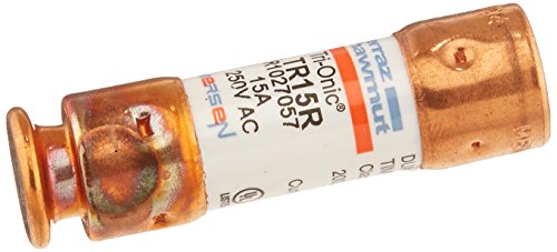 Mersen TR15R 250V 15A 2X9/16 Rk5 Time Delay Fuse