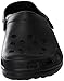 Sunville Men's Perforated Garden Clog Shoes (12, Black)