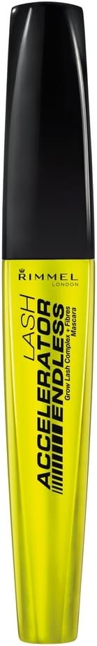 Rimmel Lash Accelerator Mascara Black Instantly and Over Time Visible Length