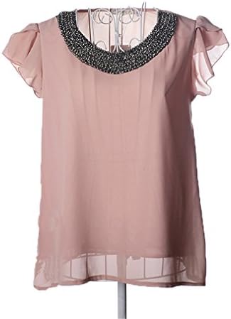 Lady Summer Falbala Seqion Loose Blouse Top