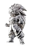 Tamashii Nations Bandai dz-08 Super Saiyan 3 Son Goku Dragon Ball Z, Bandai Absolute Chogokin Small Metal Statue