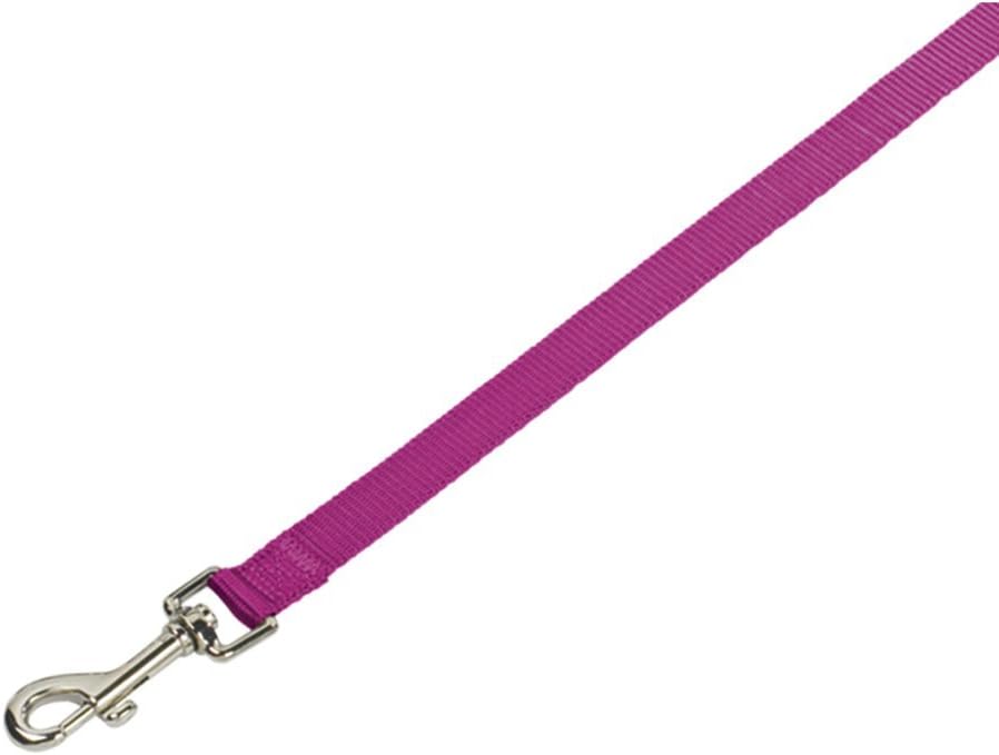 Nobby Classic Leash, 120 x 1 cm, Purple/Pink, Pink/Purple, Breite 10 mm