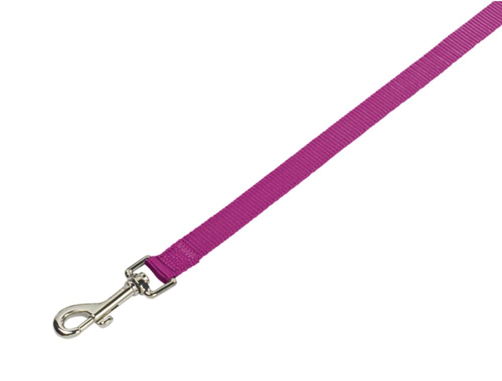 Nobby Classic Leash, 120 x 2.5 cm, Purple/Pink — image 1