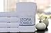 Utopia Towels 4 Piece Premium Hand Towels Set, 16 by 28 inches, 100% Ring Spun Cotton, Lightweight and Highly Absorbent Towels for Bathroom, Travel, Camp, Hotel, and Spa, White