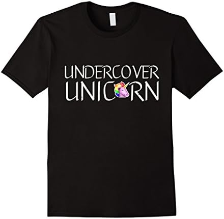 Mens UNDERCOVER UNICORN Cute T-Shirt 2XL Black