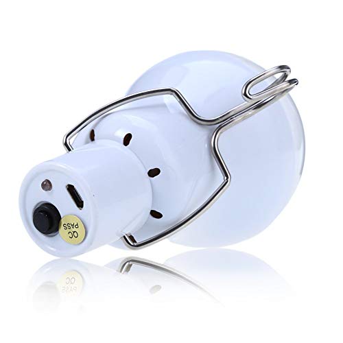 SZYOUMY 130LM 15W Portable LED Bulb Smart Light Sensor Control USB Rechargeable Solar Panel Energy Garden Lamp LED for Outdoor Lighting Fishing Camping Chicken Coop Lamp Lights ¡
