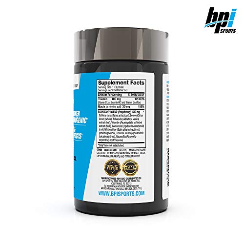 BPI Sports Roxylean Extreme Fat Burner & Weight Loss Supplement, 60Count (Packaging May Vary