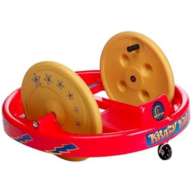 Plastic Big Wheel Toys Amloid Krazy Kar Spinning Ride-On Big