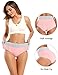 POKARLA Womens Cotton Underwear High Waist Full Coverage Briefs Soft Breathable Postpartum Panties Stretch Underpants Regular & Plus Size