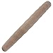 BDK Beige Leather Car Steering Wheel Cover Large Size 15.5 to 16 inch, Easy Installation