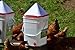 5 Gallon Chicken Waterer - 4 Horizontal Side Mount Poultry Nipples (Center)