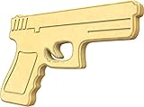 SturdiGuns Kids 9mm Pistol Wooden Toy Gun with Lifetime Guarantee, made in America, Extremely Durable