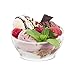 Embellish Hard Plastic 6 Ounce Clear Bowls 20 Count Pack Of 2