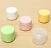 12 Pcs 50G 50ML Refillable Plastic Empty Face Cream Lotion Cosmetic Powder Container Makeup Make Up Glitter Storage Bottle Jar Lot with Inner Lids - Green