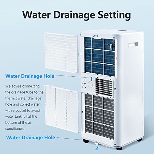 Portable Air Conditioner – Rintuf 8000 BTU Portable AC, Cools Rooms up