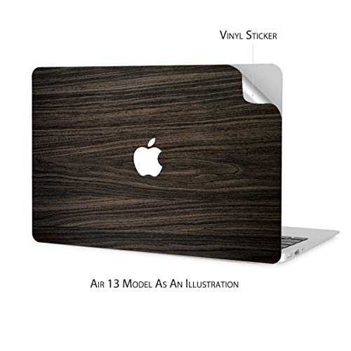 Digi-Tatoo [Wood Texture] 4-in-1 MacBook Skin Decal Sticker for MacBook Pro 13 Inch w/Touch Bar (Model A1706), Full Body Protective, Removable and Anti-Scratch - Thumbnail 4