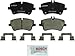 BOSCH BC872 QuietCast Premium Ceramic Disc Brake Pad Set - Compatible with Select Mercedes-Benz C230, C240, C280, C320, C350, CLK280, CLK320, CLK350, SLK280, SLK300; FRONT