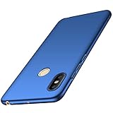 Toppix Xiaomi Mi Max 3 Case, Hard PC Backcover [Anti-Scratch] [Ultra-Light] Slim Shell Protective Cover for Xiaomi Mi Max 3 (Blue)