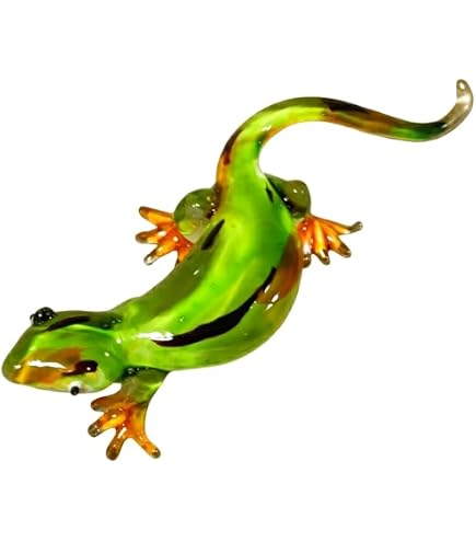 Amazon.com: Sansukjai Frog Micro Tiny Figurines Hand Blown Glass