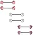 Jstyle 316L Stainless Steel Body Jewelry 14G Nipple Rings Piercing Jewelry Barbell Crystal Ball Bar PWP