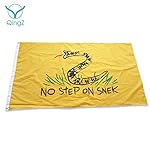 No Step On Snek Flag 3x5 Feet Double-Sided Banner Flag by QingZ