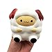 Eleventen Cheap Kids Cartoon Cute Sheep Squishy Slow Rising Cream Scented Decompression Toy Cure Gift 8×9cm
