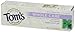 Tom's of Maine Whole Care Flouride Toothpaste, Peppermint Gel, 4.7 Ounce
