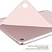 Infiland New iPad 9.7 2018 2017 Case - Shockproof Smart Slim Case with Flexible Soft TPU Back Protector Cover for Apple iPad 9.7 Inch 2018 2017 Released (Auto Wake / Sleep), Rose-Gold