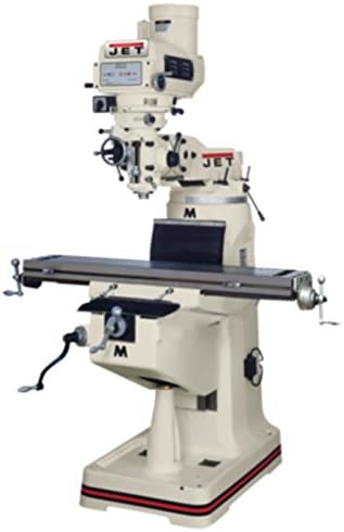 JET Tools - JTM-4VS Mill With 3-Axis Newall DP700 DRO (Quill) With X, Y and Z-Axis Powerfeeds and Power Draw Bar (691170)