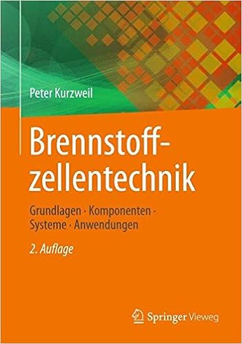 Brennstoffzellentechnik Grundlagen Komponenten Systeme