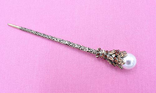 Vintage Rhinestone Pearl Hair Stick Vintage Hair Chopsticks Hairpin Chignon Pin