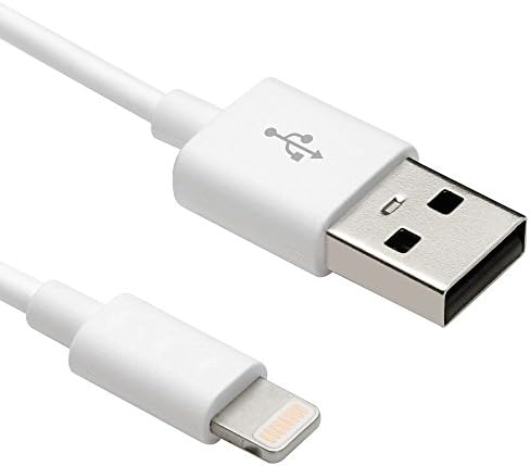 Usb charging cord USB cable 3.3FT(1 Meter) For Apple White color High speed data sync Fast Charger Cable for All IOS Devices Iphone ipad (2 pack)