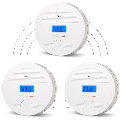 Interconnected Smoke and Carbon Monoxide Detector, 10-Year Battery Wireless Interlinked Smoke & CO Alarm with Dual Sensors, Home Fire & CO Safety Protection (3Pack) Interconnected Smoke and Carbon Monoxide Detector, 10-Year Battery Wireless Interlinked Smoke & CO Alarm with Dual Sensors, Home Fire & CO Safety Protection (3Pack)