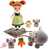 Disney Animators' Collection Anna Mini Doll Play Set