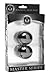Master Series Magnus 1 Inch Magnetic Kegel Balls, Grey