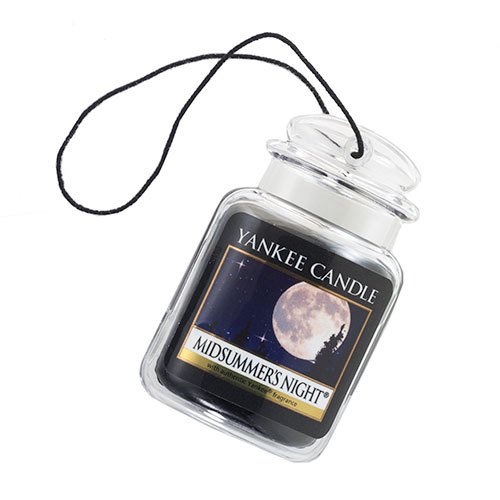 Yankee Candle Gel Car Jar Ultimate Hanging Odor Neutralizing Air Freshener MidSummer's Night