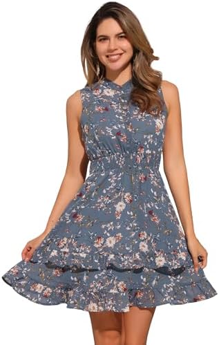 knox rose denim dress Knox Rose Boho Embroidered Sleeveless Blue Denim Womens Jean Dress S