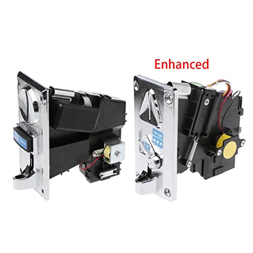 ULKEME Multi Coin Acceptor Selector For Vending Machine Arcade Game 6 Kinds Different Coins