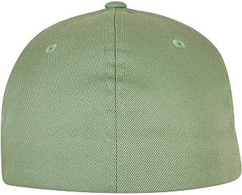 Unisex Wooly Combed Baseballkappe, S/M, darkleafgreen