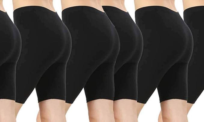 black biker shorts amazon