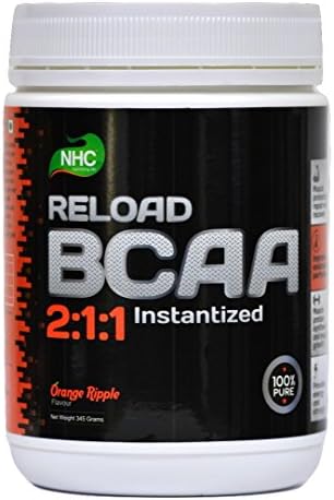NHC - Reload BCAA 2:1:1-345g (50 Servings) Orange Ripple Flavour