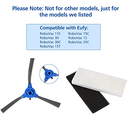 26 Pack RoboVac Replacement Kit for eufy RoboVac 11S, RoboVac 15T