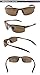 DUCO Mens Sports Polarized Sunglasses UV Protection Sunglasses for Men 8177s(Brown Frame Brown Lens)