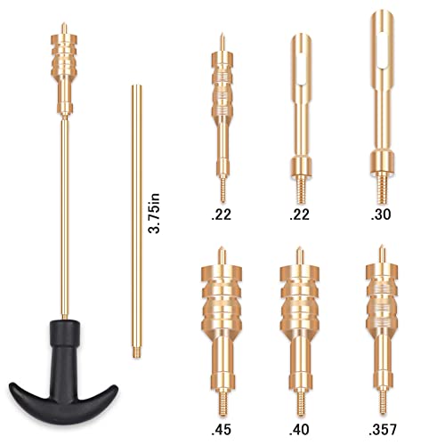 Suksadum Gun Cleaning Kit Universal Handgun Cleaning Supplies .22 .357