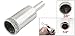 Uxcell a11092900ux0172 Glass Tile Cutting Hole Saw Silver Tone