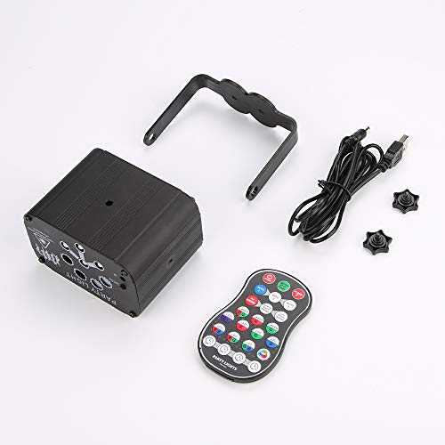 Party Lights Disco Ball, 18 Remote Control Projection Led Patterns, Dj